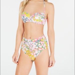 Kate Spade Floral Dot Bikini NWOT
